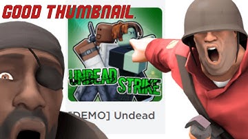 Playing for the first time! | R2DA REMAKE, Undead Strike: Demo