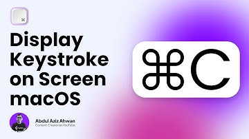 How to Display Keystroke on macOS Screen for Free? | KeyCastr - Open Source Keystroke Visualizer