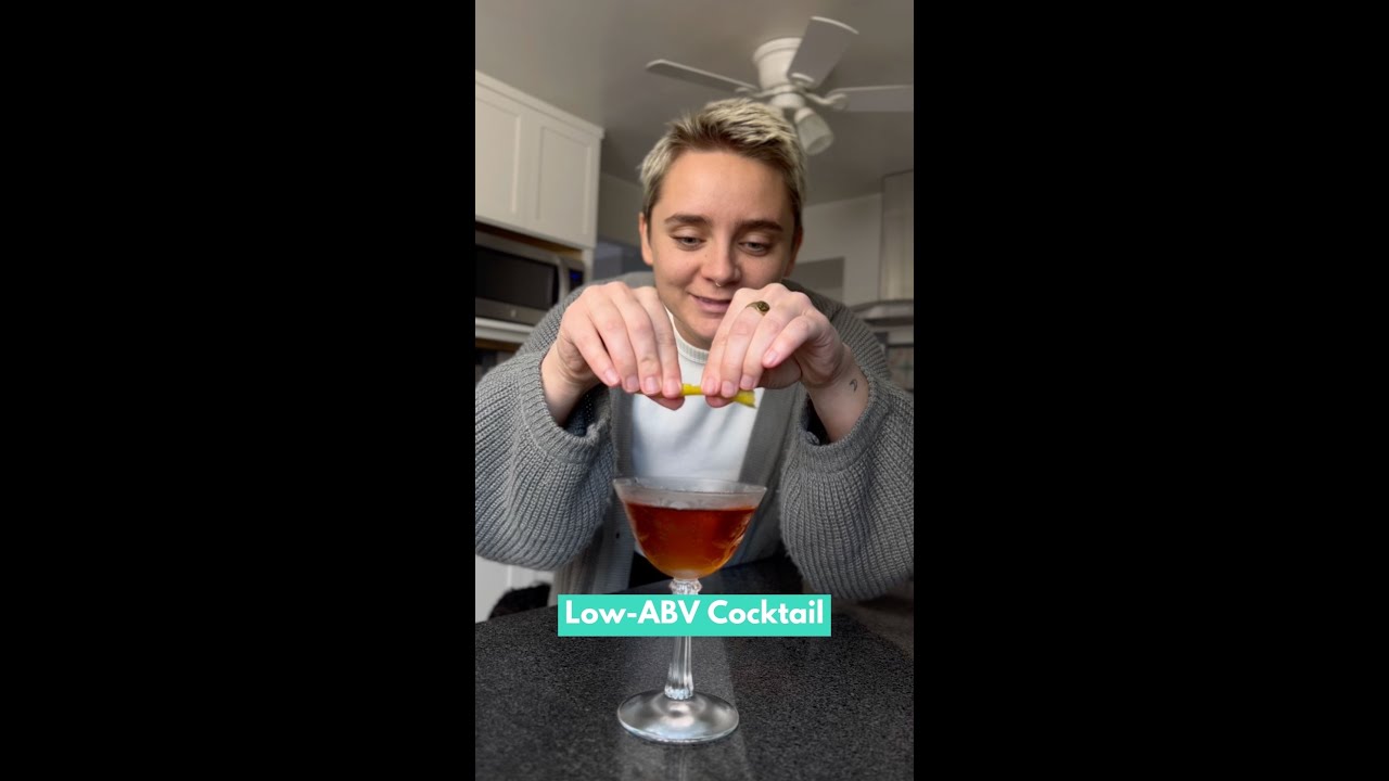 Low ABV Gin Cocktail: Non-Alcoholic Cocktail Recipes with Ritual Zero Proof