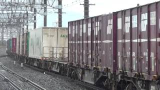 【HD】5073レ EF200-16牽引貨物 小田原通過