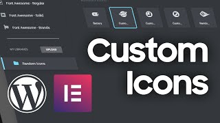 How to Make Custom Icons for WordPress and Elementor Pro screenshot 5