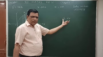 Application of integration class 12 rbse solutions Chapter 11 example 3 / समाकलन के अनुप्रयोग