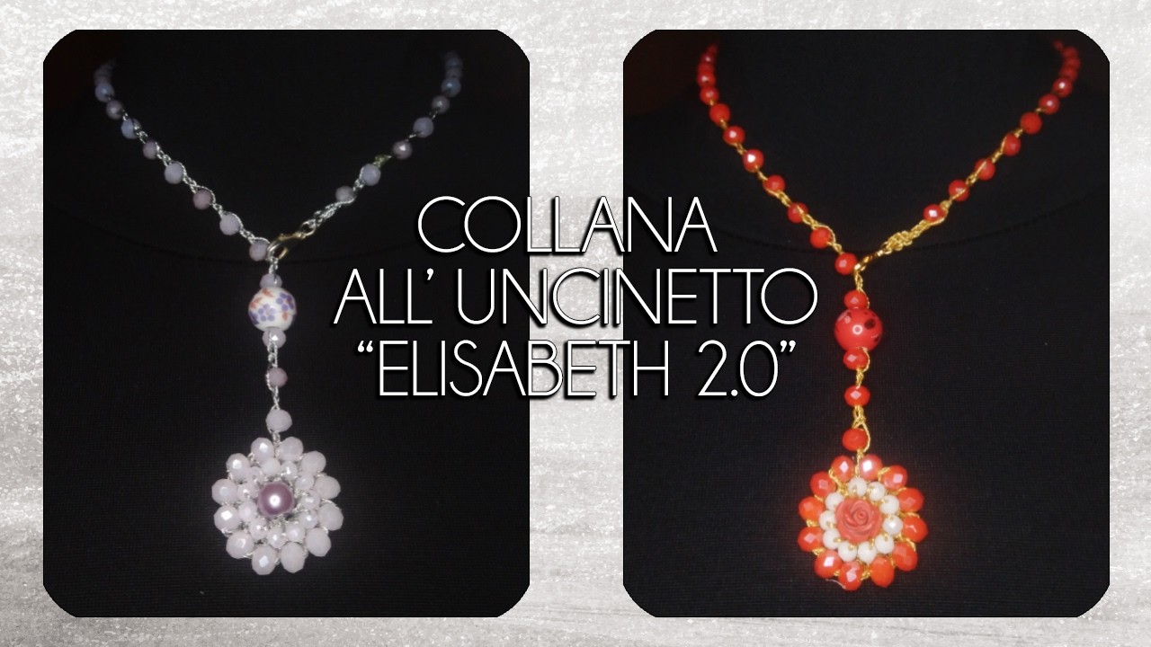 Collana cravatta “Elisabeth 2 0”: il progetto uncinetto rapido che valorizza ogni look!!