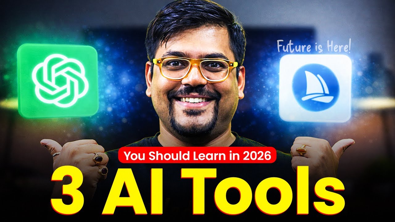 These 3 AI Skills Will Make You Money In 2026 | Harsh sir