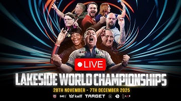 LIVE DARTS 🟢 WDF Lakeside World Championships 2025 | Session 6