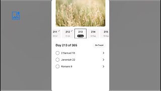 NIV Bible Reading Plan 0801