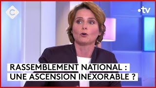 Européennes : le RN caracole en tête des sondages  Caroline Fourest  C à Vous  31/05/2024