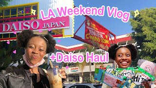 LA WEEKEND VLOG + DAISO SHOPPING & HAUL