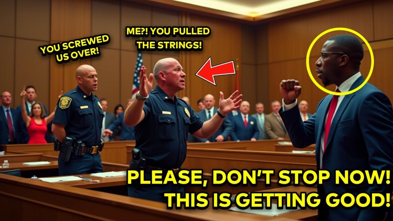 White Cops Accuse a Black Man of Theft, but in Court He Destroys Their ...