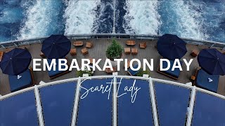 Embarkation Day as Rock Stars on Scarlet Lady I Dominican Daze Cruise