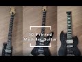 3d printed modular guitar