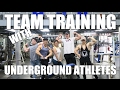 There&#39;s Nothing Like Training With A Family | Back &amp; Bis With Underground Athletes