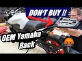 OEM Yamaha Rack Installation .. JUNK!