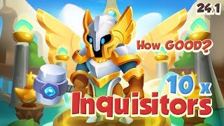 10 x Inquisitor = 48 Billion | How GOOD? PVP Rush Royale