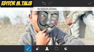 Neon mask editing IN PICSART (PART:-1) BY EDITOR M.TALIB screenshot 4