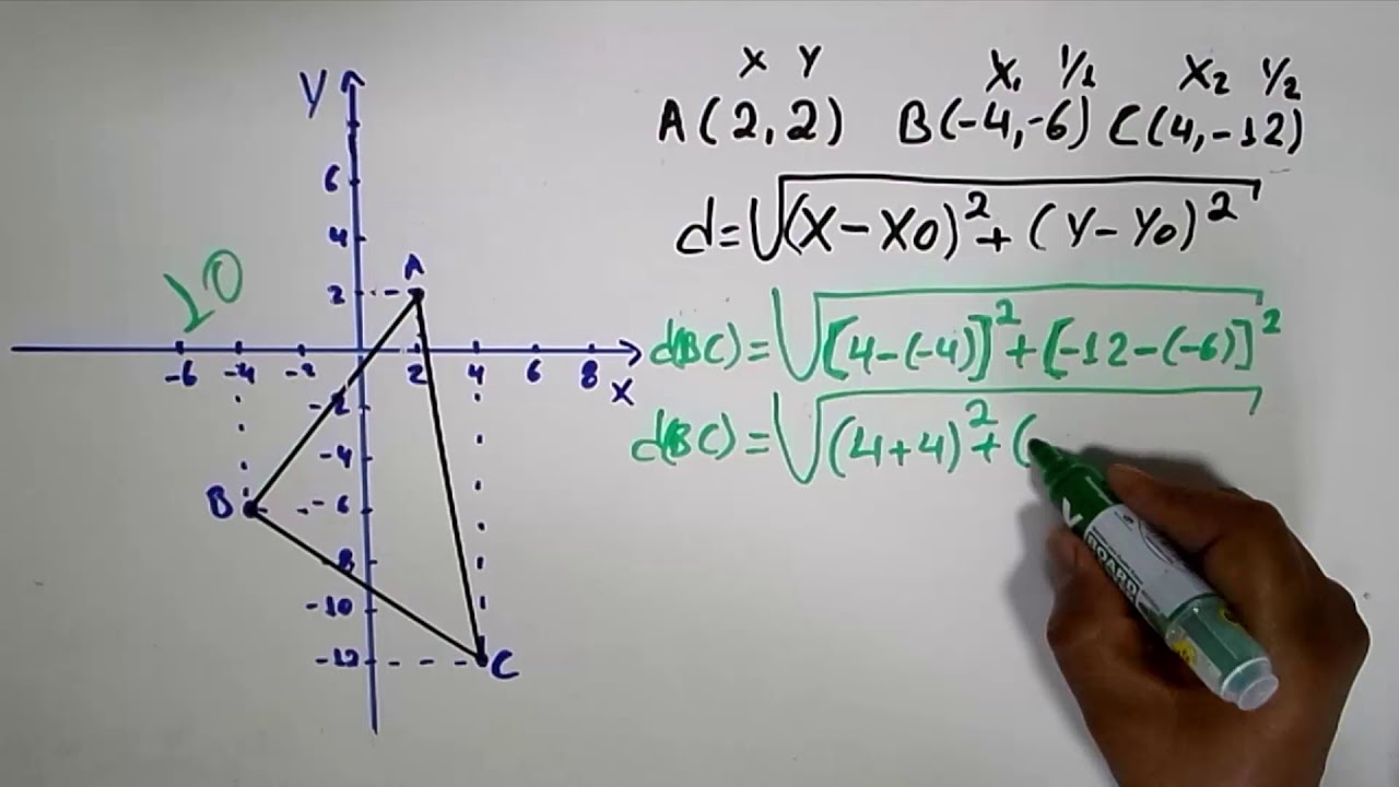 Calcule O Perímetro Aproximado De Cada Triângulo Dados A 2 2 B 4 6 E C 4 12 Calcule Cada Lados Do Triangulo Abc Youtube
