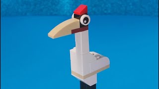 Crane or Stork bird from Lego Classic 10696