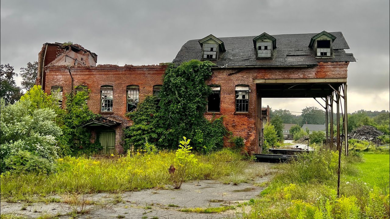 Dayville, CT and the abandoned Prym factory on the Hartford Pike