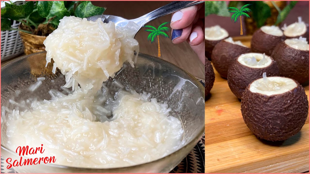 O SEGREDO DO RECHEIO DE COCO SEM  LEITE CONDENSADO E SEM CREME DE LEITE | MARI SALMERON
