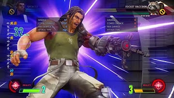 MvCI: Spencer solo combo from Wire Grapple (character universal)