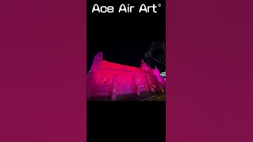 Inflatable DJ Booth For Concerts #inflatable #djbooth #dj #tent #concert #outdoorparty #party #diy