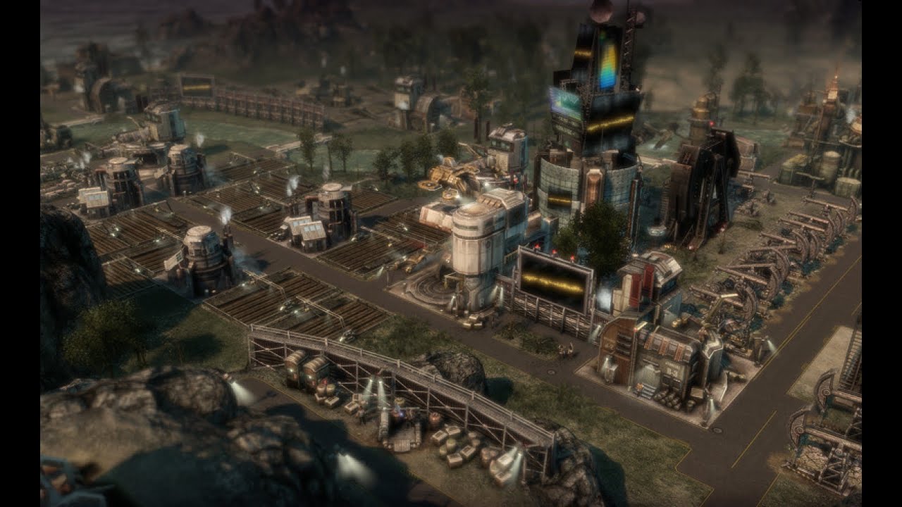 overview sci fi city building games 1990 2014 youtube