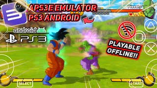 PS3 ON ANDROID!! DragonBall Z Burst Limit Aps3e Emulator Android Full Offline & PLAYABLE!! screenshot 2