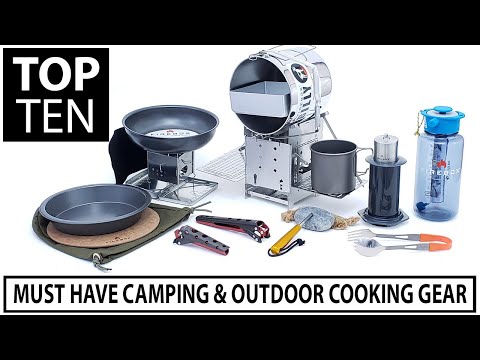 Top 10 Bushcraft, Camping & Outdoor Innovations! Cooking With Fire!