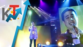 Anthony Castillo gives a performance of Whitney Houston medley | Tawag Ng Tanghalan