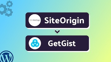 Integrating SiteOrigin with GetGist | Step-by-Step Tutorial | Bit Integrations