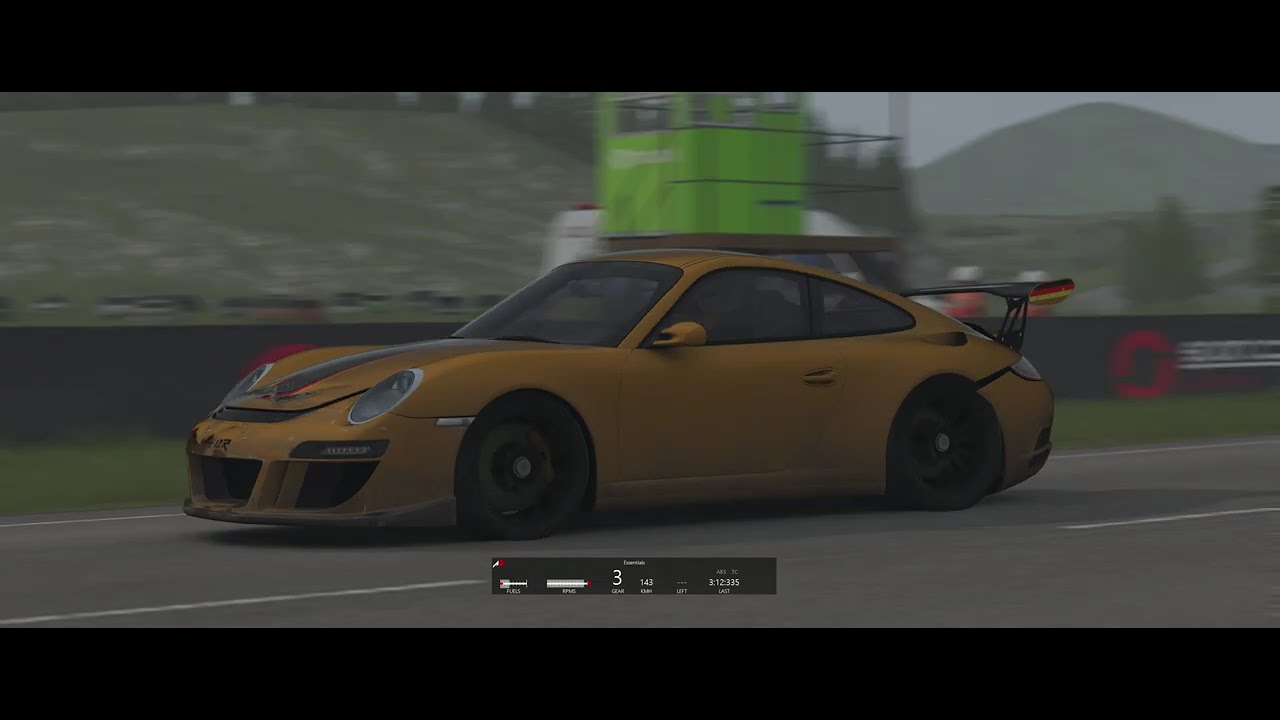 A little oopsie in the RUF RT12 R AWD at the Highlands in 4k - YouTube