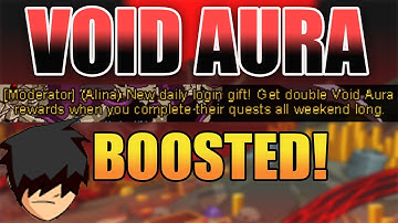 AQW Void Aura BOOST!!! | AQWorlds The Much-Awaited Weekend | AdventureQuest Worlds 2020