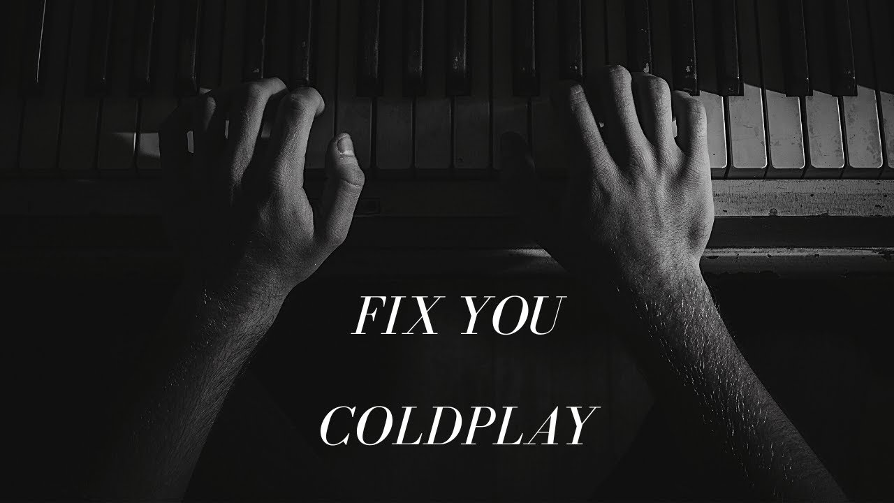 Fix You - Coldplay (PIANO TUTORIAL)