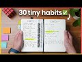 30 habits that (quietly) transformed my life