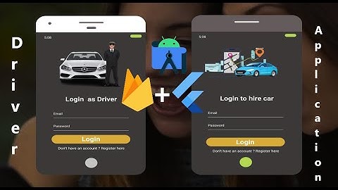 Flutter car rent or taxi application 3 creating bottom navigation bar