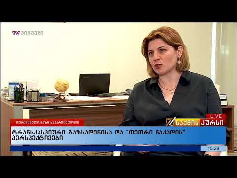 ტრანსკასპიური გაზსადენისა და თეთრი ნაჯადის პერსპექტივები