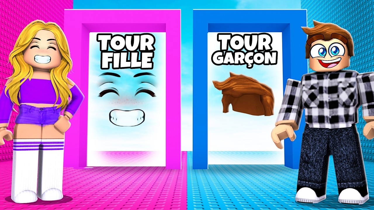 TU PRÉFÈRES Filles vs Garçons sur Roblox !