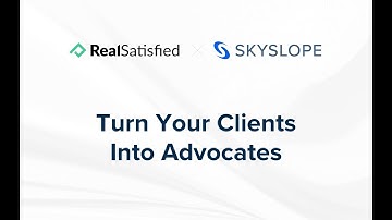 RealSatisfied x SkySlope Integration — Turn Your Clients Into Advocates