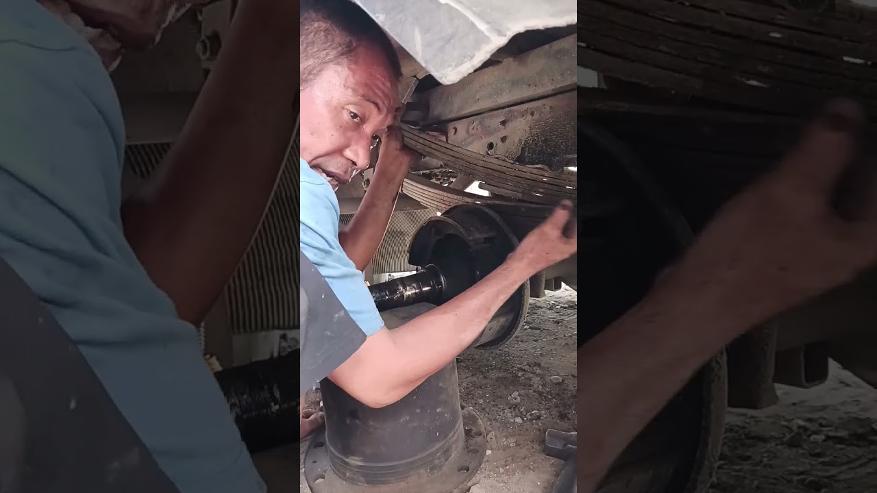 Isuzu elf center bolt problem