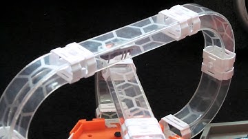 Hex bug  setup zip line twists and wall climbing.