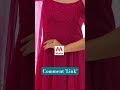 ​The Prettiest Pink Bandhani Anarkali Gown from Myntra | Festive &amp; Wedding Guest Ready! ❤️#shorts