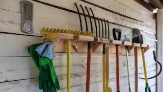 How to make a garden tool organiser. View products and shop online with Builders. Register here: https://goo.gl/vNuQ6n.
