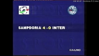 1998-99 26 - 21-03-1999 Sampdoria-Inter 4-0 Montella,Montellar,Montella,Ortega 90Minuto Rai1