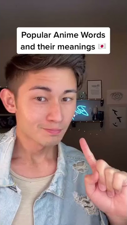 Popular Anime Words And Their Meanings