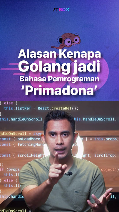 GOLANG JADI BAHASA PEMROGRAMAN PRIMADONA #coding #ngoding #golang #tutorialngoding #tutorialcoding