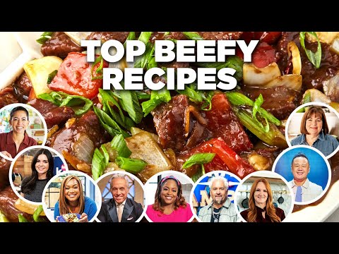 The BEST Beefy Recipe Videos from Food Network Chefs
