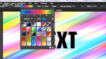How to Give Gradient effect to Text in Pixlr | Gradient Text Tutorial #1