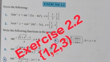 Class 12 Maths NCERT | ITF Chapter | Exercise 2.2 Explained Step-by-Step #NCERTSolutions