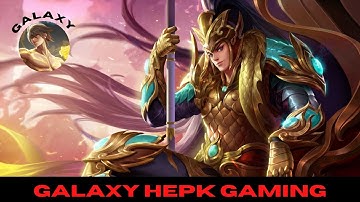 Gameplay of Zhao Yun with Epic Skin Tiger General | Heroes Evolved Pakistan | Galaxy HEPK Gaming