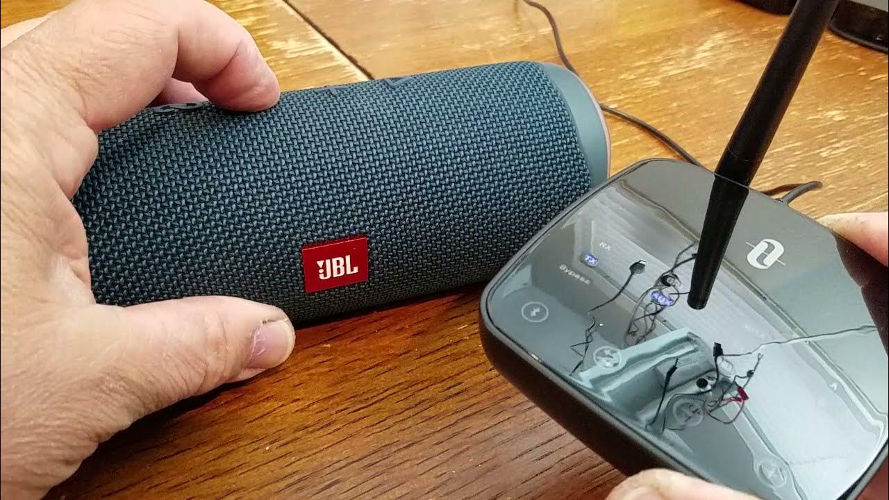 How to pair Taotronics TTBA014 to a JBL Flip 5 Bluetooth Speaker YouTube